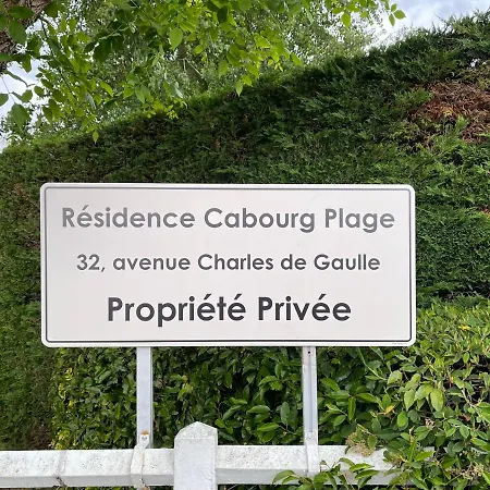 Cabourg Plage A 200M Plage Exterior foto